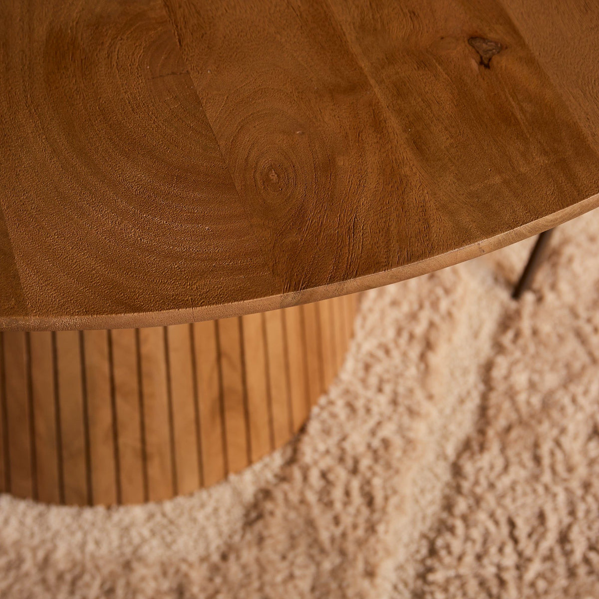 Eettafel Solana Rond | Naturel