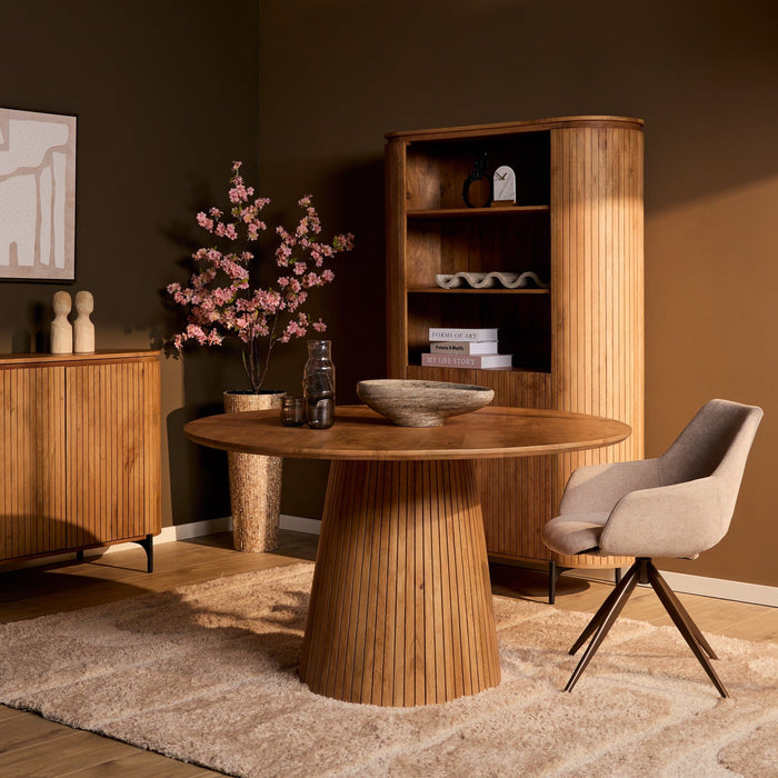 Eettafel Solana Rond | Naturel