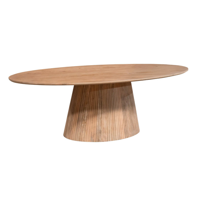 Eettafel Solana Lichtbruin - 210cm | Ovaal