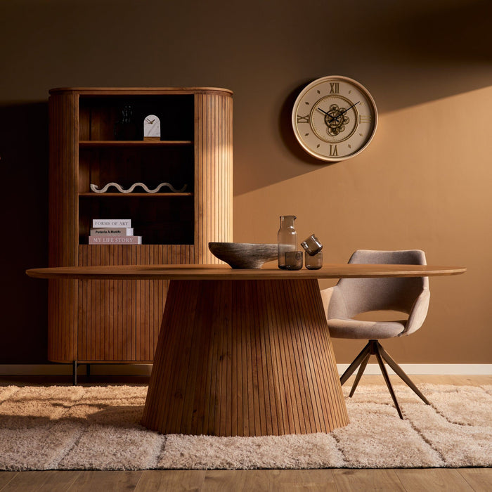 Eettafel Solana Lichtbruin - 240cm | Ovaal