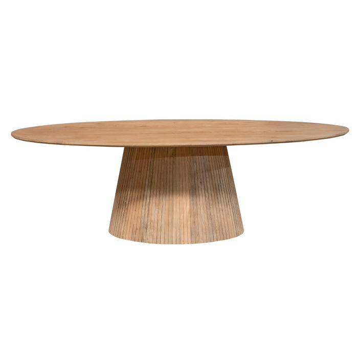 Eettafel Solana Lichtbruin - 240cm | Ovaal