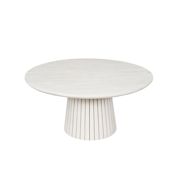 Ronde Salontafel Solana | Zand 80cm