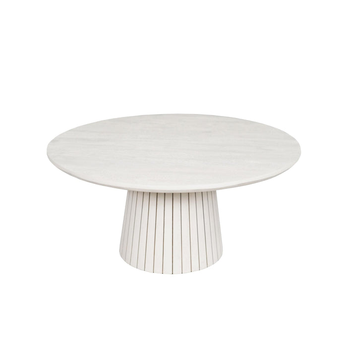 Ronde Salontafel Solana | Zand 80cm