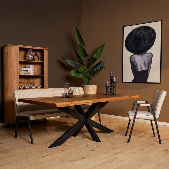 Eettafel Boston Rechthoekig | Naturel