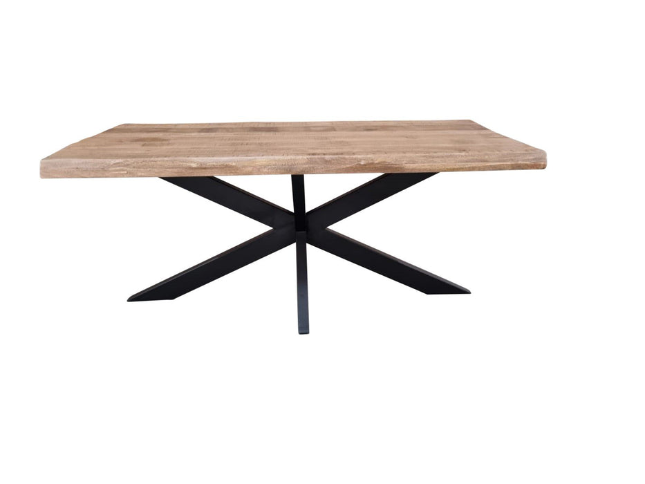 Eettafel Boston Naturel - 220cm | Recht