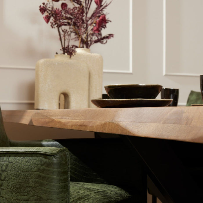 Eettafel Boston Naturel - 300cm | Recht