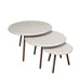 Salontafel Ohio Rond | Zand 70cm