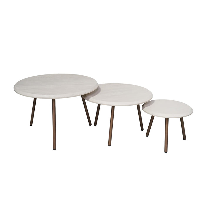 Salontafel Ohio Rond | Zand 70cm