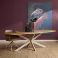 Eettafel Ferris Deens Ovaal | Eiken