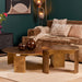 Salontafel Darwin Rond | Goud 60cm