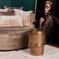 Bijzettafel Glamor Rond | Goud 30cm