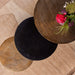 Salontafelset Xaro Rond | Goud/Zwart 75cm