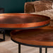 Salontafelset Clive Rond | Koper 70cm