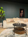 Salontafel Lecia Rond | Goud / Zwart 80cm
