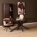 Ovale Eettafel Milo Deens ovaal | Bruin