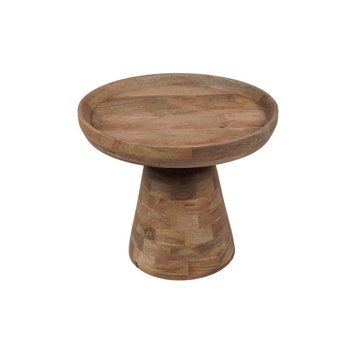 Bijzettafel Troy | Lichtbruin Ø50cm
