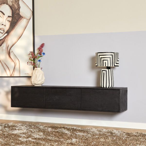 Zwevend TV-Meubel Vision | Black 160cm