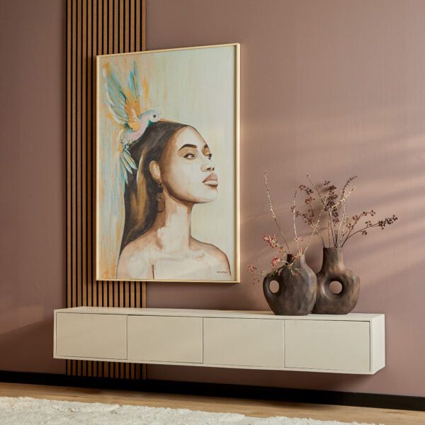 Outlet: Zwevend TV-Meubel Vision | Sand 200cm