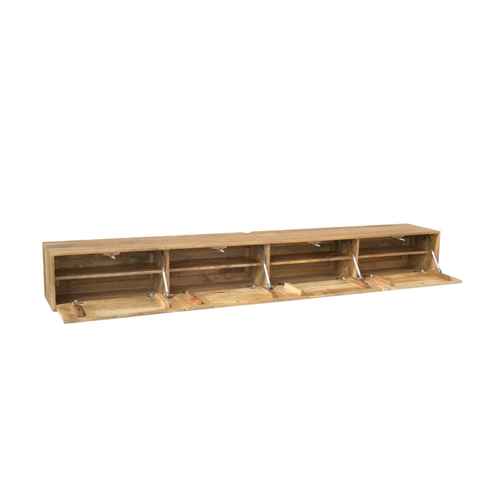 Zwevend TV-Meubel Vision | Naturel 200cm