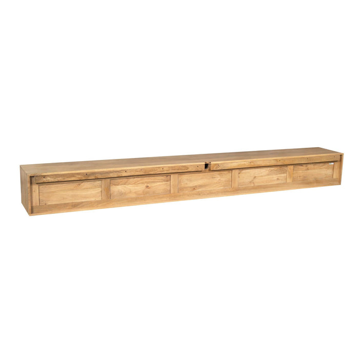 Zwevend TV-Meubel Vision | Naturel 280cm