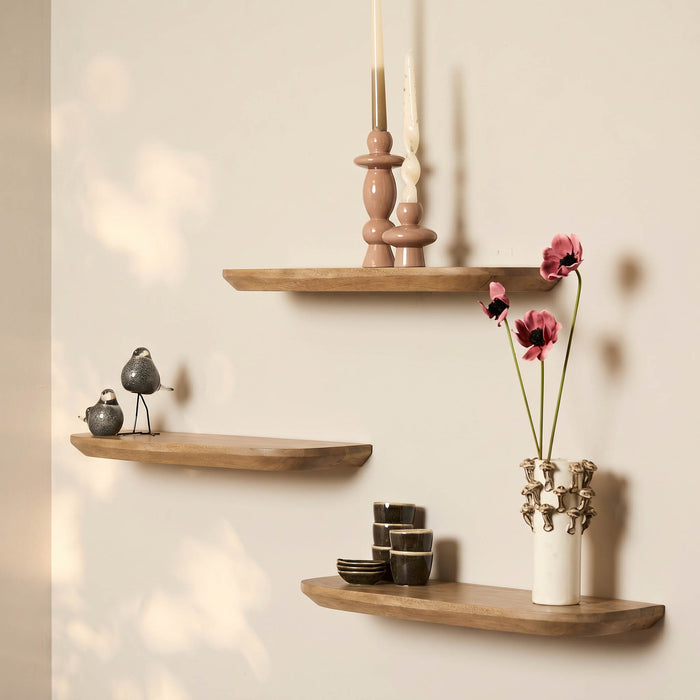 Wandplankset Gusta | Naturel 60cm