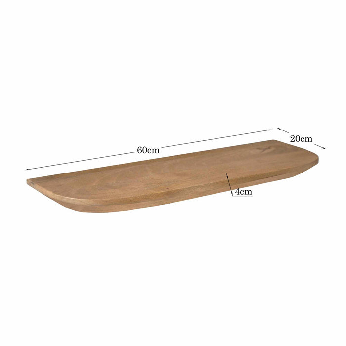 Wandplankset Gusta | Naturel 60cm