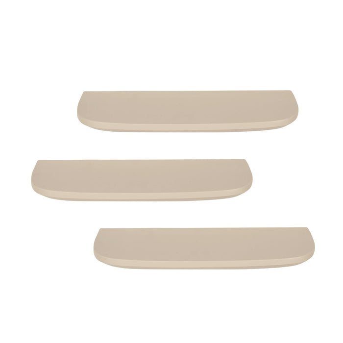 Wandplank Gusta - Sand 60cm | Set van 3