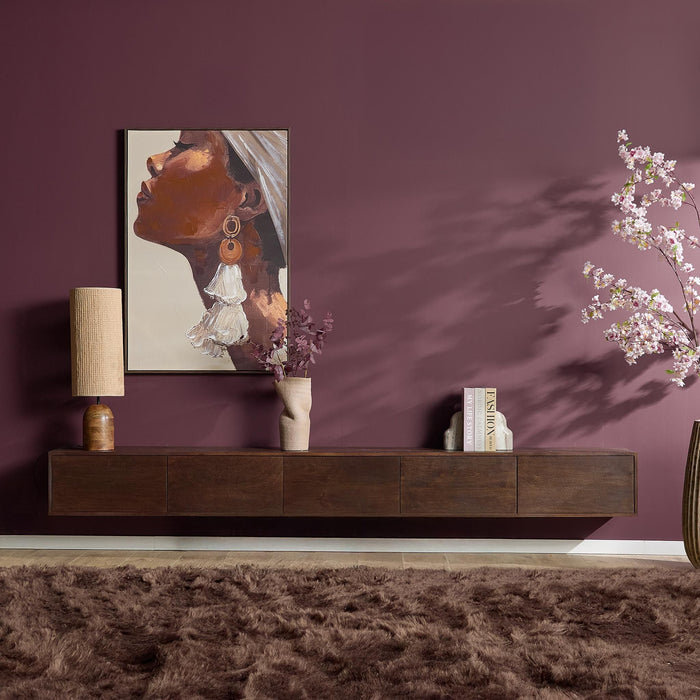 Zwevend TV-Meubel Vision | Brown