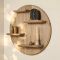 Wandrek Lena Rond | Naturel 75cm