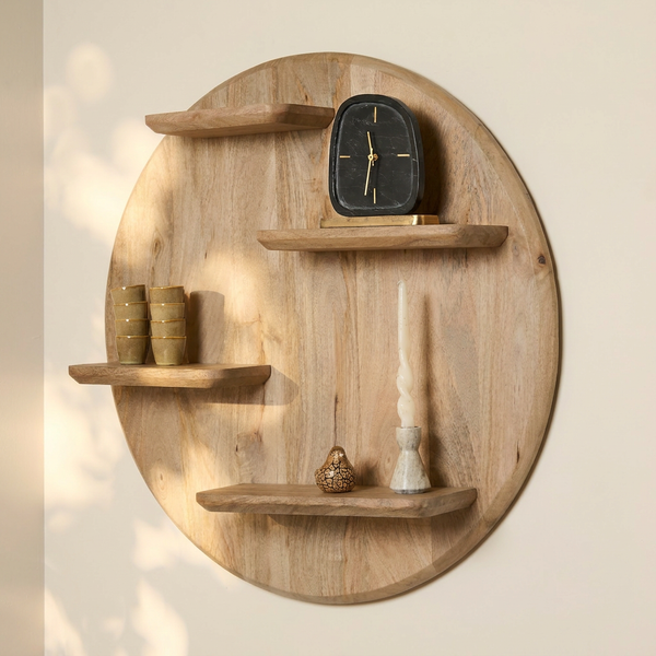 Wandrek Lena Rond | Naturel 75cm