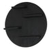 Wandrek Lena Rond | Zwart 75cm