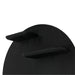 Wandrek Lena Rond | Zwart 75cm