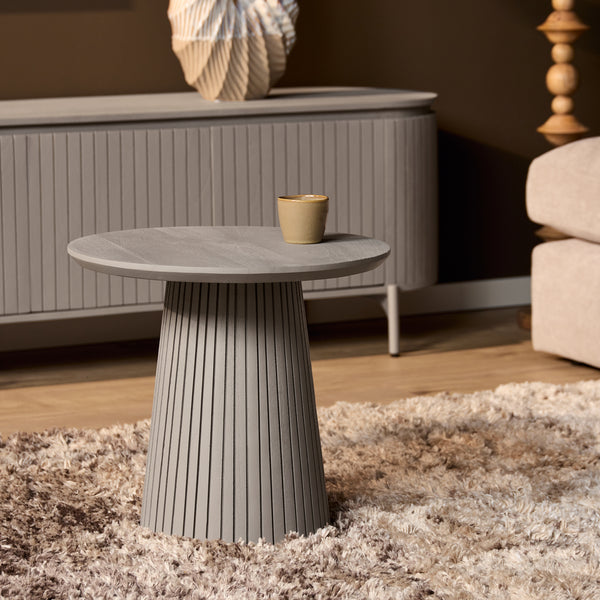 Salontafel Solana Rond | Taupe 50cm