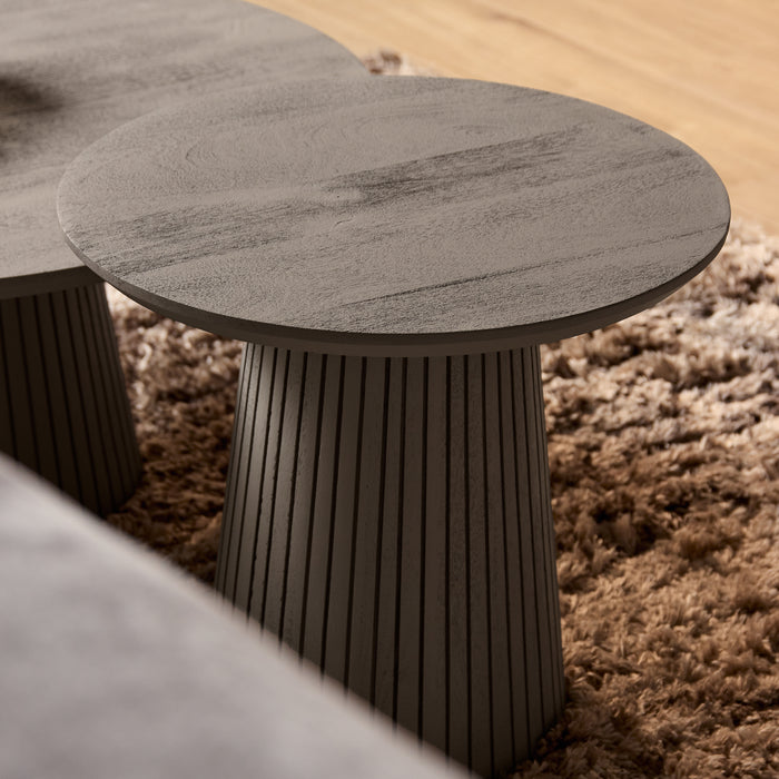 Ronde Salontafel Solana | Taupe 50cm