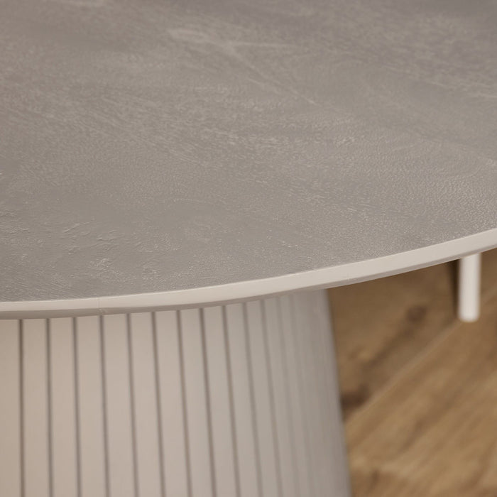 Eettafel Solana Taupe - 150cm | Rond