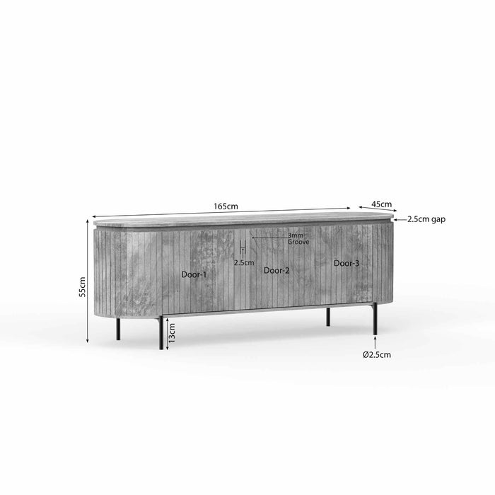 TV-Meubel Solana | Taupe 165cm