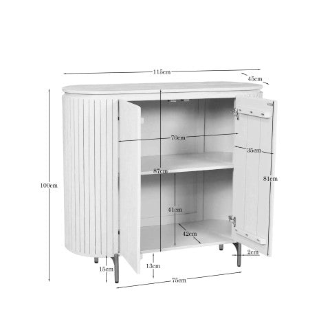 Kabinet Solana | Bruin 115cm