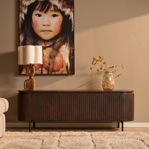 Tv-meubel Solana | Bruin 165cm