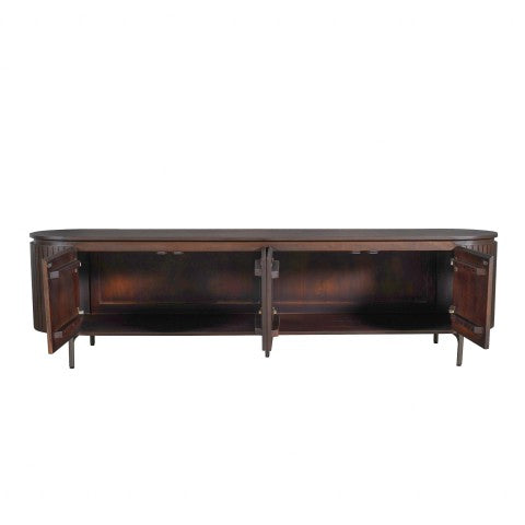 Tv meubel Solana | Bruin 210cm