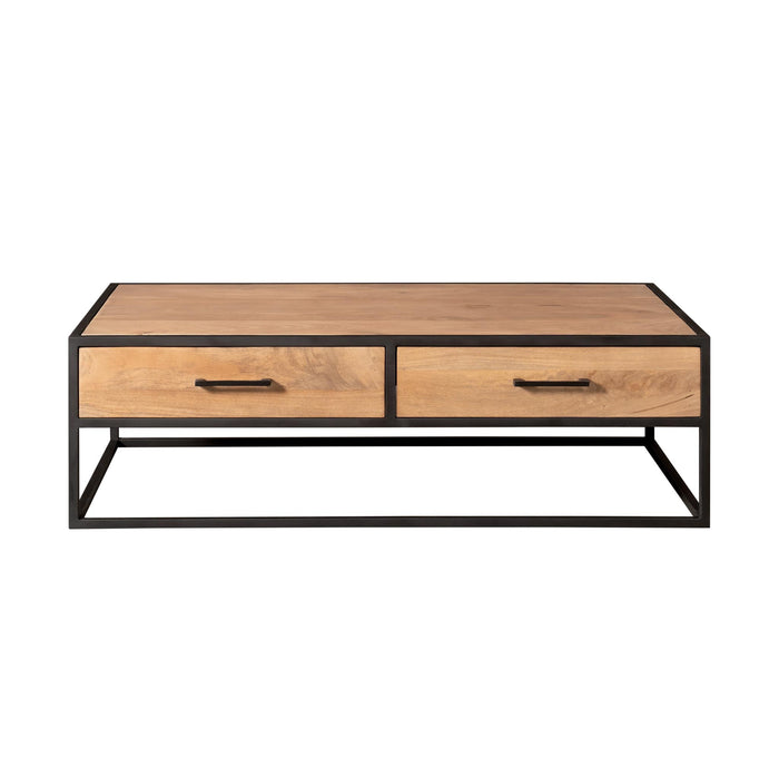 Salontafel Dakota Rechthoekig | Naturel 130cm
