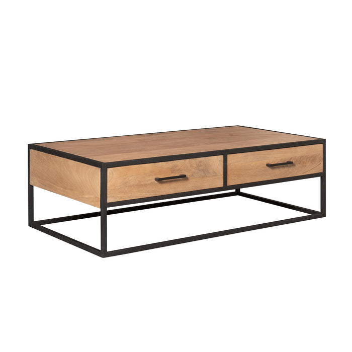 Salontafel Dakota Rechthoekig | Naturel 130cm