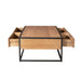 Salontafel Dakota Rechthoekig | Naturel 130cm