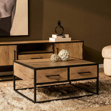 Salontafel Dakota Vierkant | Naturel 80cm