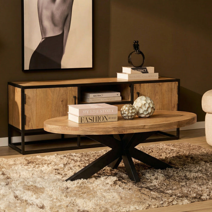 Salontafel Dakota | Naturel 130cm
