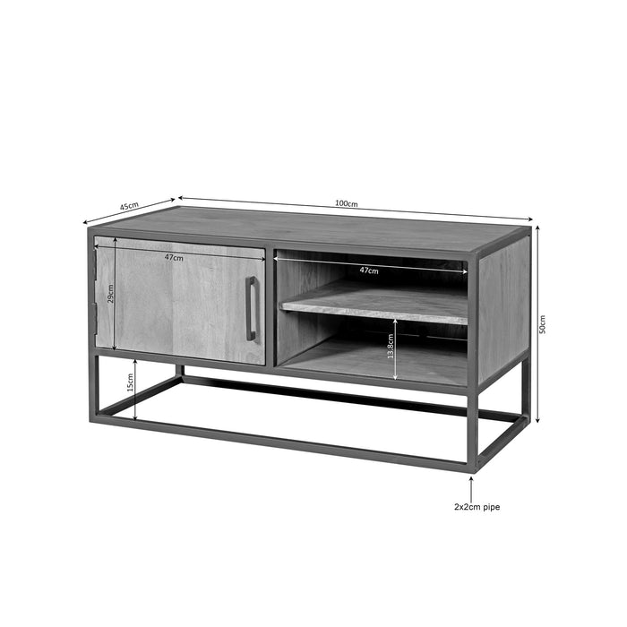 Tv-meubel Dakota | Naturel 100cm