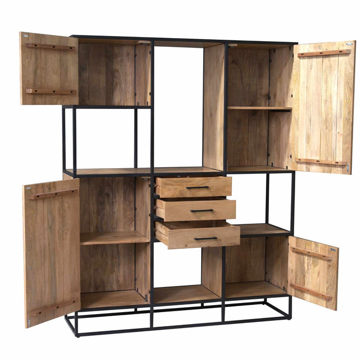 Vakkenkast Dakota Supreme | Naturel 160cm