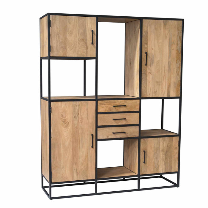 Vakkenkast Dakota Supreme | Naturel 160cm