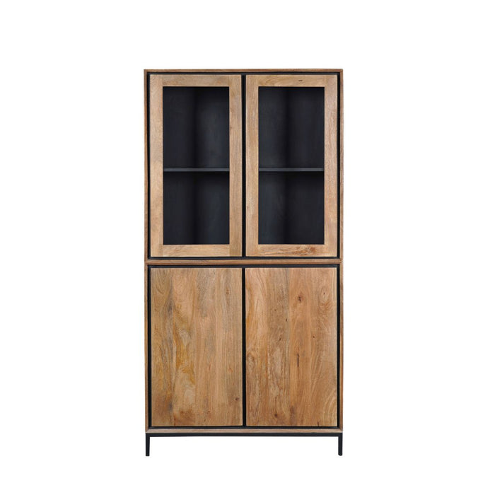 Vitrinekast RichWood | Naturel 100cm