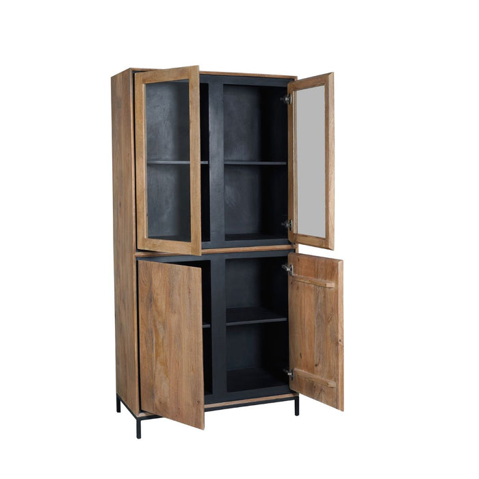 Vitrinekast RichWood | Naturel 100cm