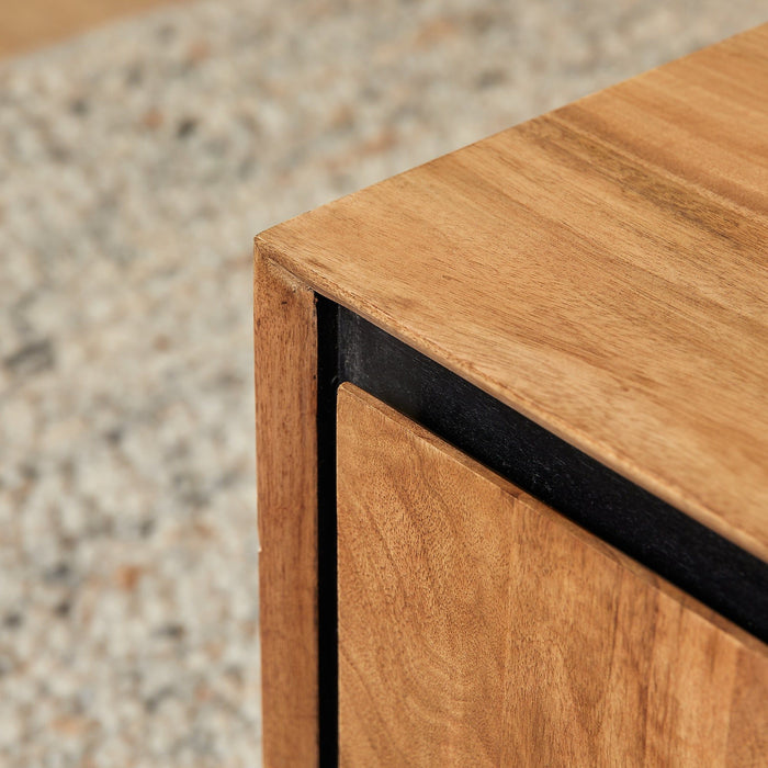 Bijzettafel RichWood | Naturel 60cm